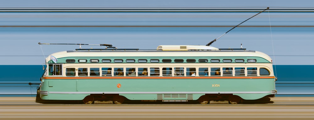Muni Heritage Weekend — No. 1058 — CTA PCC