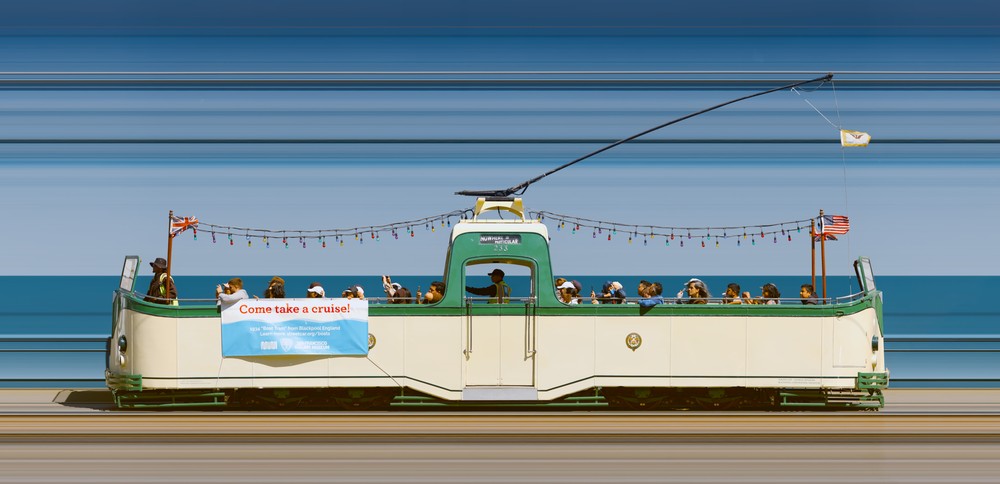 Muni Heritage Weekend — No. 233 — Blackpool Boat Tram (1934)